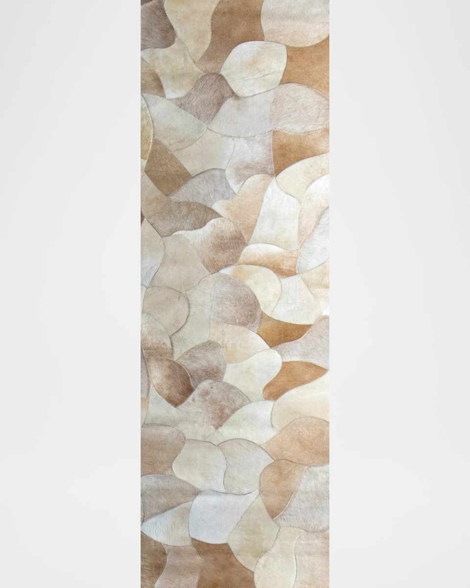 Grayson Hand-Stitched Hair on Hide Runner, 3' x 8'